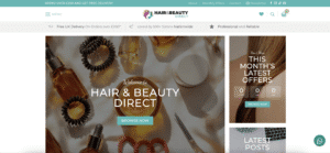 Hair & Beauty Direct Home Page