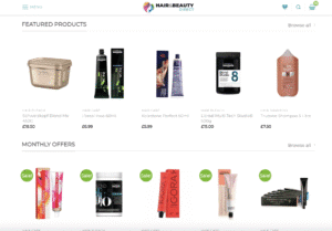 Hair & Beauty Direct Home Page 2